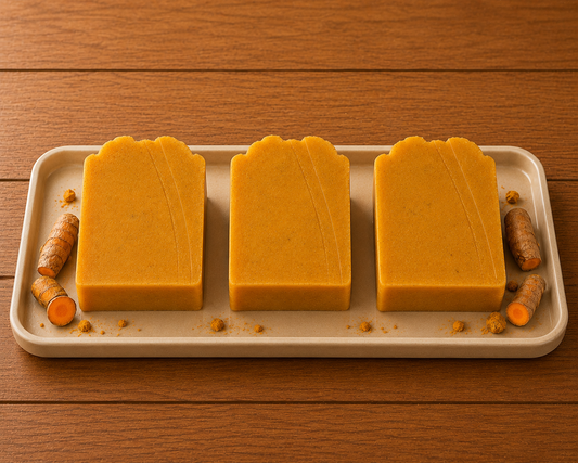 Pure Radiance Natural  Moisturizing Turmeric brightening  bar soaps.