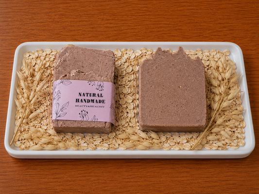 Lazulily, Oat Blossom bar Soap, gentle ,comforting, cleansing. moisturising.