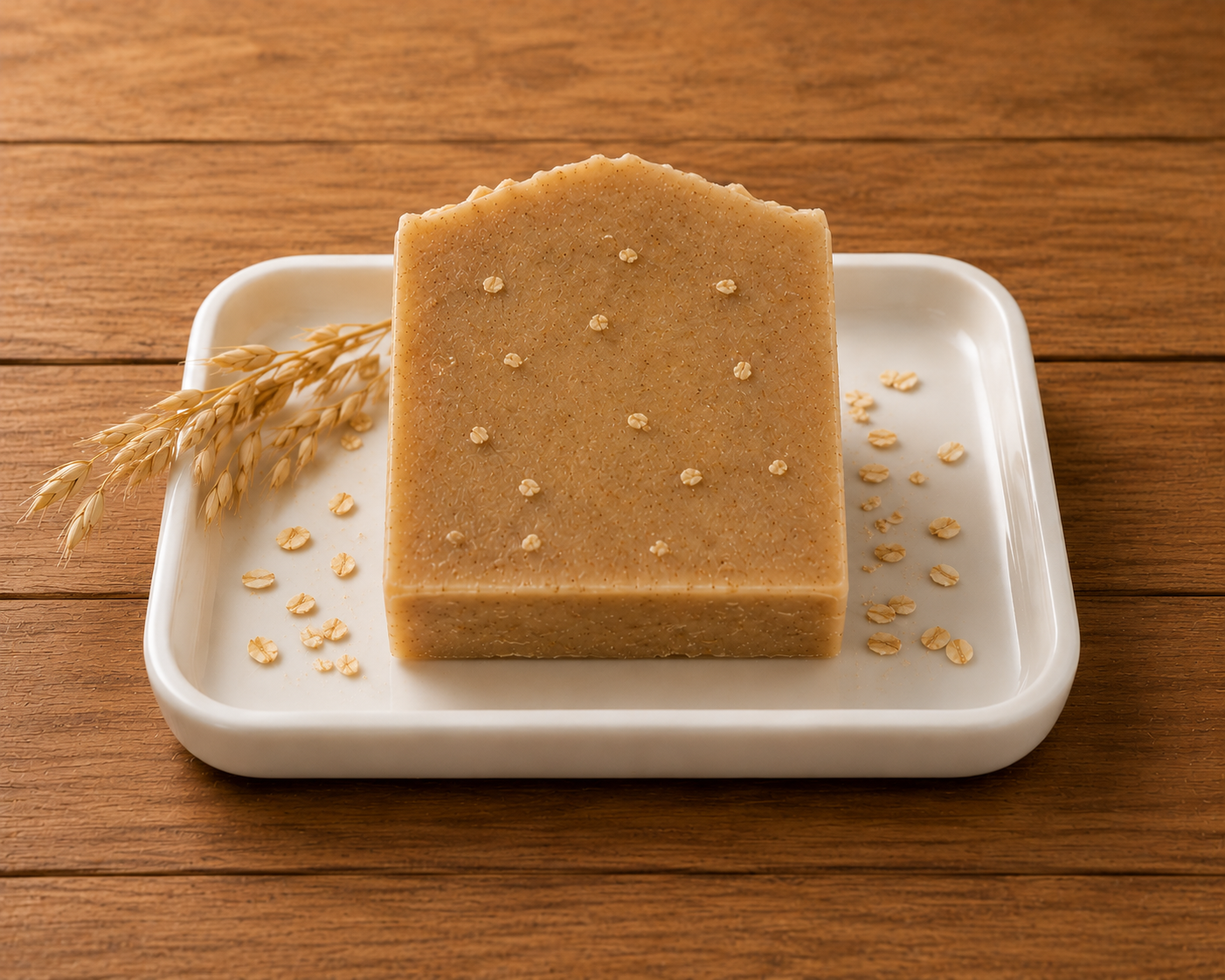 Lazulily, Oat Blossom bar Soap, gentle ,comforting, cleansing. moisturising.