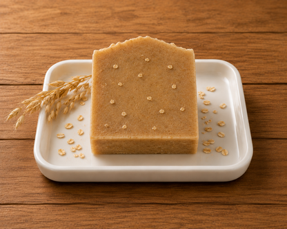 Lazulily, Oat Blossom bar Soap, gentle ,comforting, cleansing. moisturising.