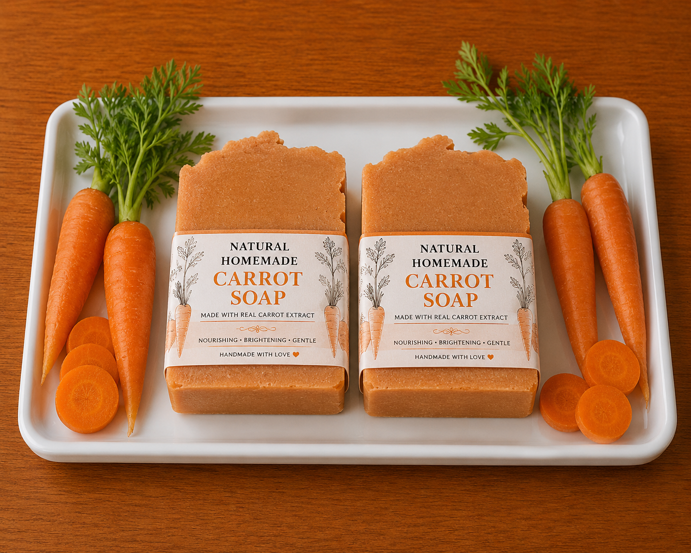 Lazulily: Carrot & Turmeric golden glow bar Soap:  .moisturizing, and nourish ,natural, brightening beauty