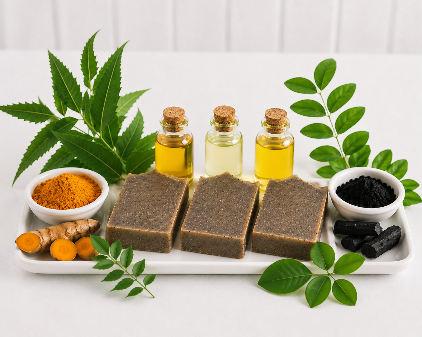 Lazulily Herbal Antibacterial Bar Soap.   defense extract impurities, nourishing, moisturising.