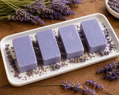 Lazulily: Lavender Camellia Oat Silk soap:  mosurising refreshing nourishing and  comforting.
