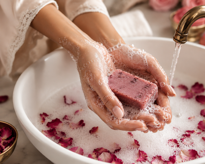 Lazulily, Royal Rose Petal bar Soap. nourishing . refreshing ,  moisturising. radiant smooth
